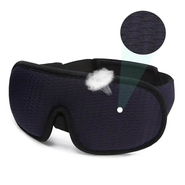 3D Sleeping Mask Light Blocking Soft Breathable Eye Mask